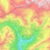 Topografische kaart Lanzada, hoogte, reliëf