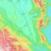Topografische kaart Kodur, hoogte, reliëf