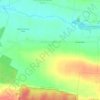 Topografische kaart Siennica Królewska Duża, hoogte, reliëf