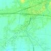 Topografische kaart Semawung Daleman, hoogte, reliëf