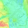 Topografische kaart Суджа, hoogte, reliëf