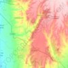 Topografische kaart El Casar, hoogte, reliëf