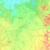 Topografische kaart Gorantla, hoogte, reliëf