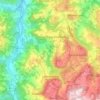 Topografische kaart IT4040003 - SIC-ZPS - Sassi di Roccamalatina e di Sant’Andrea, hoogte, reliëf