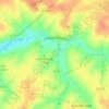 Topografische kaart Ligny-Thilloy, hoogte, reliëf
