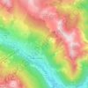 Topografische kaart 05330, hoogte, reliëf