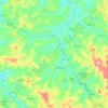 Topografische kaart Amarantina, hoogte, reliëf