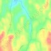Topografische kaart Tassagh, hoogte, reliëf