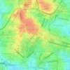 Topografische kaart 560001, hoogte, reliëf