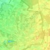 Topografische kaart Winterswijk Ratum, hoogte, reliëf
