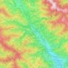 Topografische kaart Reichenfels, hoogte, reliëf