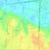 Topografische kaart Kelurahan Delima, hoogte, reliëf