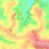 Topografische kaart Latilly, hoogte, reliëf