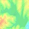 Topografische kaart Lake Humphreys, hoogte, reliëf