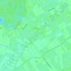 Topografische kaart Teeffelen, hoogte, reliëf