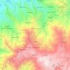 Topografische kaart Chilla, hoogte, reliëf