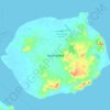 Topografische kaart Horn Island, hoogte, reliëf