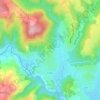 Topografische kaart 06810, hoogte, reliëf