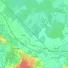 Topografische kaart Sela, hoogte, reliëf