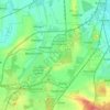 Topografische kaart 38239, hoogte, reliëf