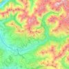Topografische kaart 05260, hoogte, reliëf