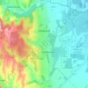 Topografische kaart Zalakaros, hoogte, reliëf