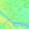 Topografische kaart Kapileswarapuram, hoogte, reliëf