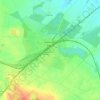 Topografische kaart Jaworzyna Śląska, hoogte, reliëf