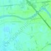 Topografische kaart Dampol, hoogte, reliëf