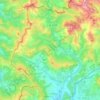 Topografische kaart 05140, hoogte, reliëf