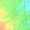 Topografische kaart Cambes-en-Plaine, hoogte, reliëf