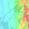 Topografische kaart Hollád, hoogte, reliëf