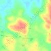 Topografische kaart Tamnylennan, hoogte, reliëf