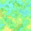 Topografische kaart Satrup, hoogte, reliëf