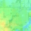 Topografische kaart South Haven, hoogte, reliëf