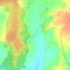 Topografische kaart Chitta, hoogte, reliëf