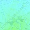 Topografische kaart Benimuslem, hoogte, reliëf