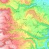 Topografische kaart Apchat, hoogte, reliëf
