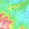 Topografische kaart Alissas, hoogte, reliëf