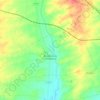 Topografische kaart Mazuecos de Valdeginate, hoogte, reliëf