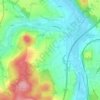 Topografische kaart Gilsa, hoogte, reliëf