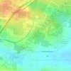Topografische kaart Doddajala, hoogte, reliëf