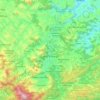Topografische kaart New Fribourg, hoogte, reliëf