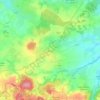 Topografische kaart Rânes, hoogte, reliëf