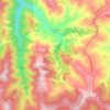 Topografische kaart Viniegra de Arriba, hoogte, reliëf