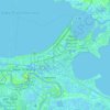 Topografische kaart Parroquía de Orleans, hoogte, reliëf