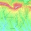 Topografische kaart Lapoblación, hoogte, reliëf