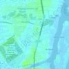 Topografische kaart Sea Breeze, hoogte, reliëf