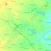Topografische kaart Dubli, hoogte, reliëf