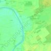 Topografische kaart Nielepkowice, hoogte, reliëf
